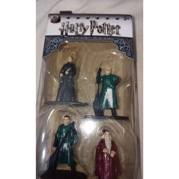 Nano Metal Figs Harry Potter 5 Pack Figures Harry Allows Draco Megonagall Marcus - Picture 4 of 6